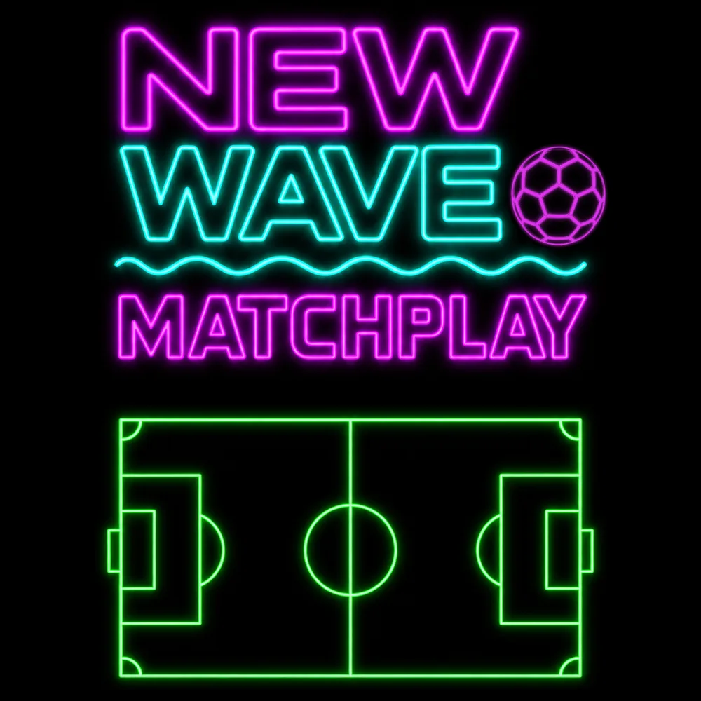 New Wave Matchplay neon poster
